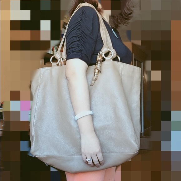 100% Authentic gucci kaki color tote in GM size - Picture 1 of 7